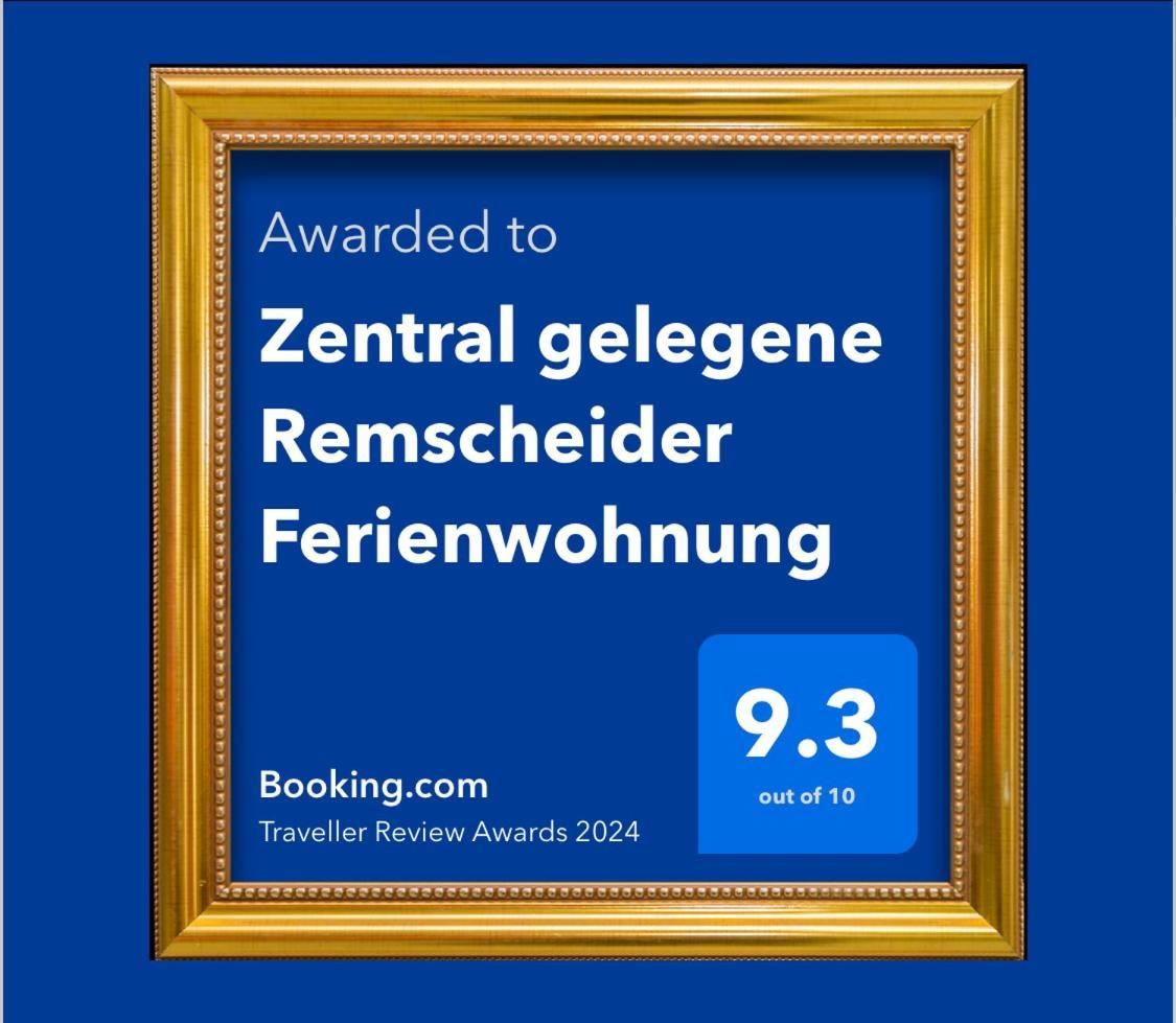 Zentral Gelegene Remscheider Ferienwohnung Εξωτερικό φωτογραφία